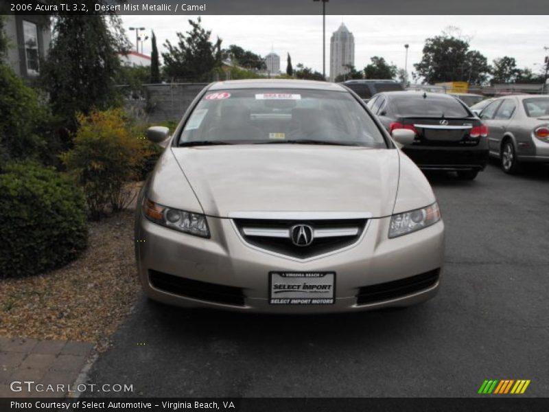 Desert Mist Metallic / Camel 2006 Acura TL 3.2