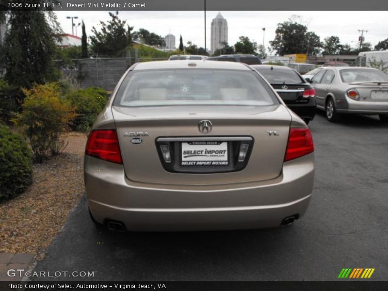 Desert Mist Metallic / Camel 2006 Acura TL 3.2