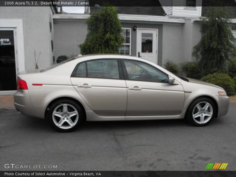 Desert Mist Metallic / Camel 2006 Acura TL 3.2