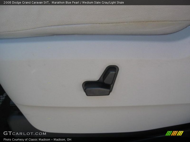 Marathon Blue Pearl / Medium Slate Gray/Light Shale 2008 Dodge Grand Caravan SXT