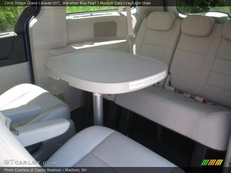 Marathon Blue Pearl / Medium Slate Gray/Light Shale 2008 Dodge Grand Caravan SXT