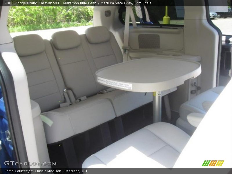 Marathon Blue Pearl / Medium Slate Gray/Light Shale 2008 Dodge Grand Caravan SXT
