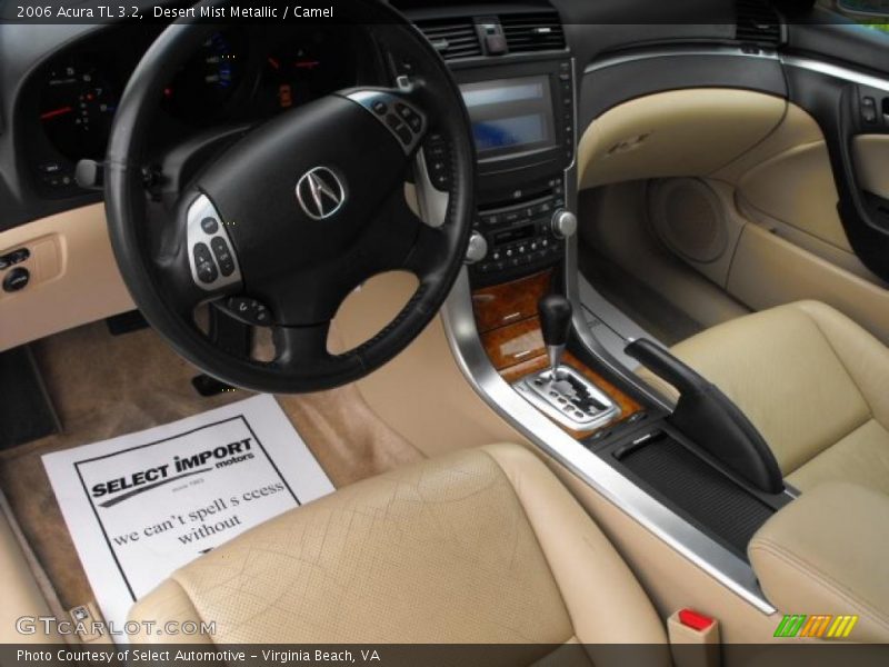 Desert Mist Metallic / Camel 2006 Acura TL 3.2