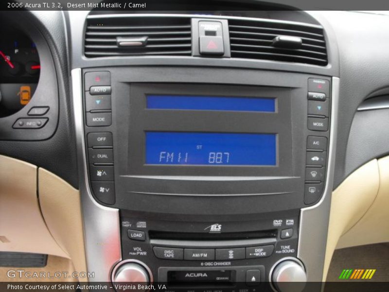 Desert Mist Metallic / Camel 2006 Acura TL 3.2