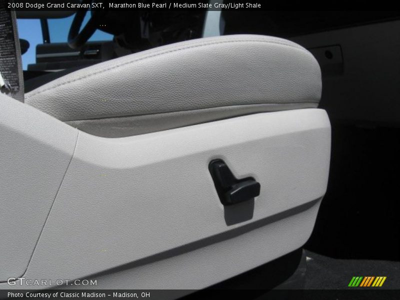 Marathon Blue Pearl / Medium Slate Gray/Light Shale 2008 Dodge Grand Caravan SXT