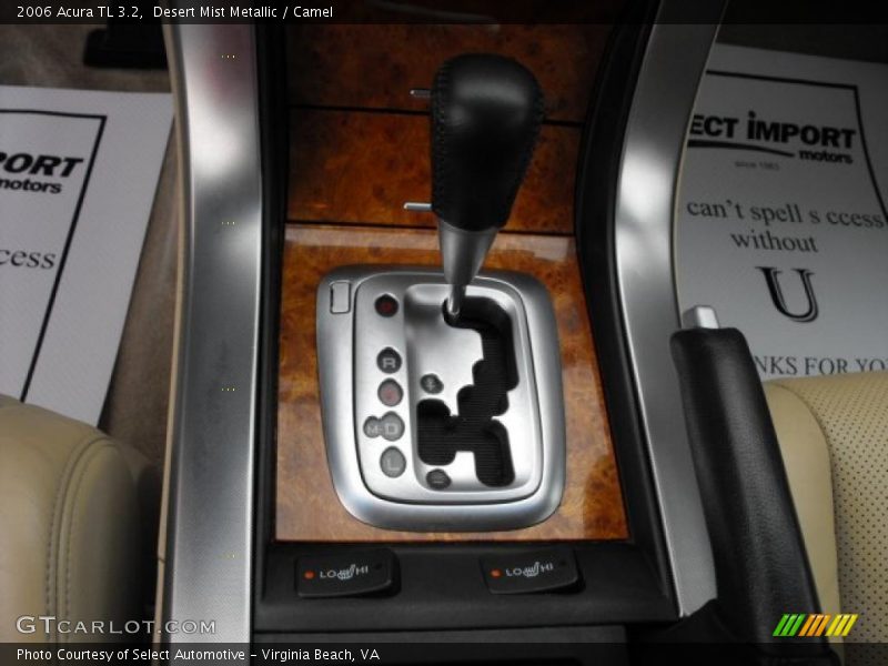 Desert Mist Metallic / Camel 2006 Acura TL 3.2