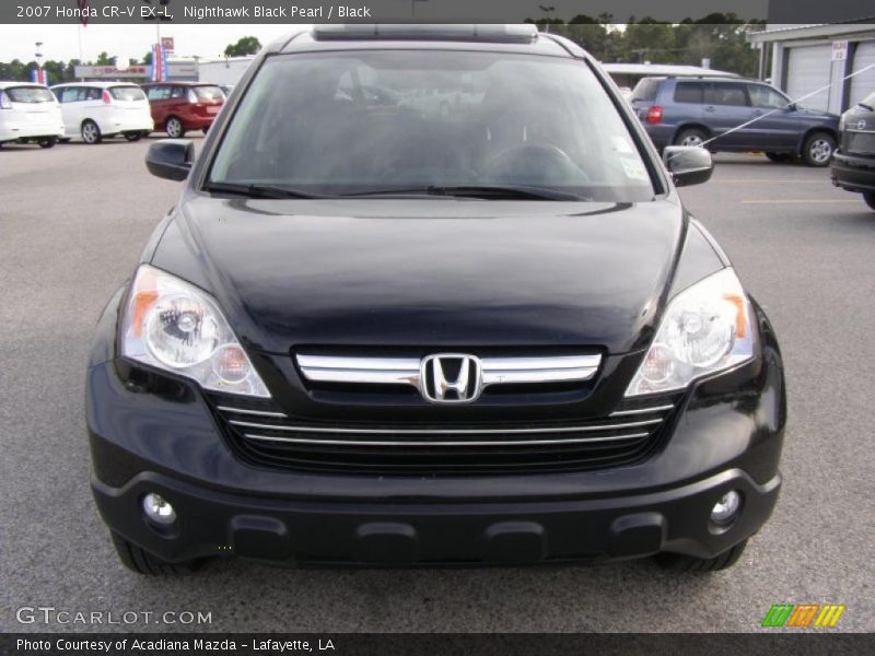 Nighthawk Black Pearl / Black 2007 Honda CR-V EX-L