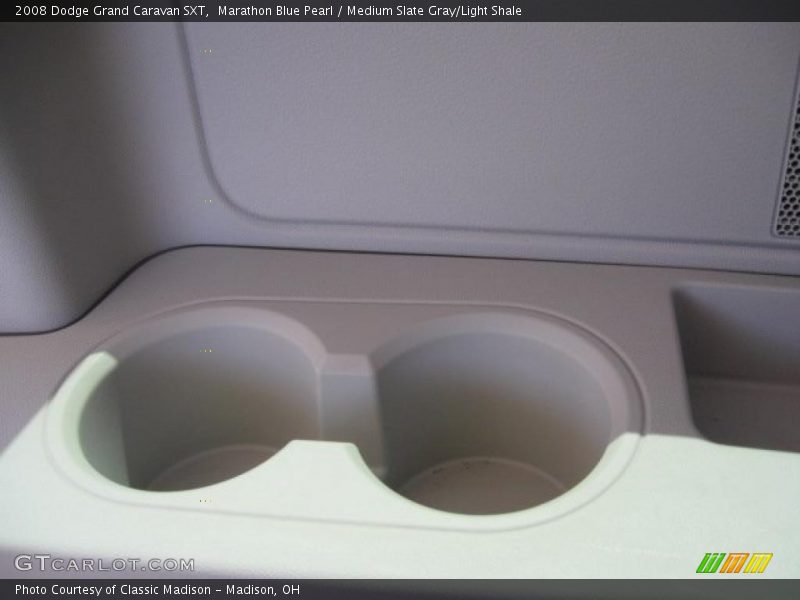 Marathon Blue Pearl / Medium Slate Gray/Light Shale 2008 Dodge Grand Caravan SXT