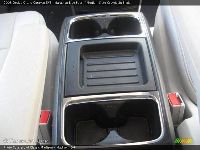 Marathon Blue Pearl / Medium Slate Gray/Light Shale 2008 Dodge Grand Caravan SXT