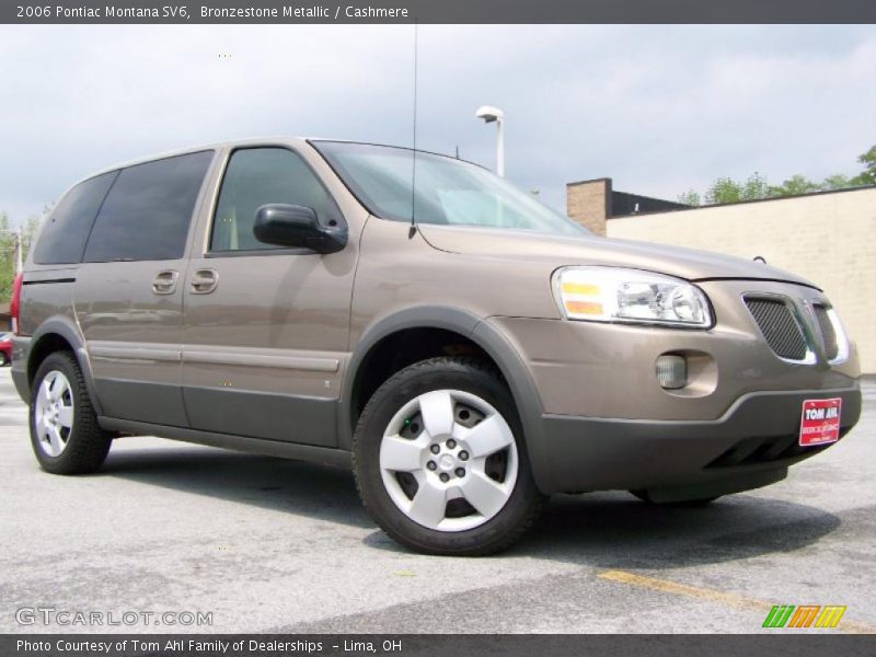Bronzestone Metallic / Cashmere 2006 Pontiac Montana SV6
