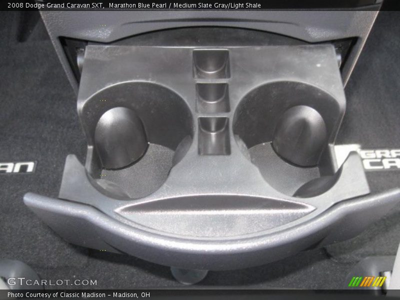 Marathon Blue Pearl / Medium Slate Gray/Light Shale 2008 Dodge Grand Caravan SXT