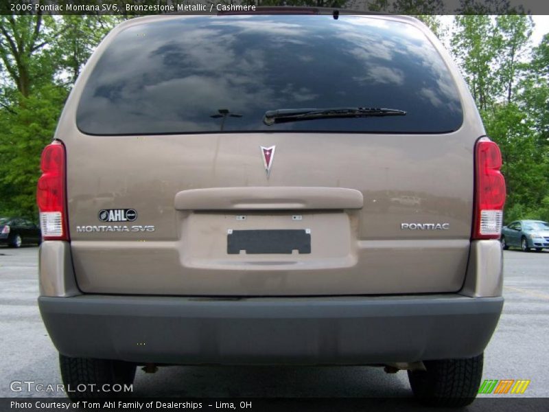 Bronzestone Metallic / Cashmere 2006 Pontiac Montana SV6