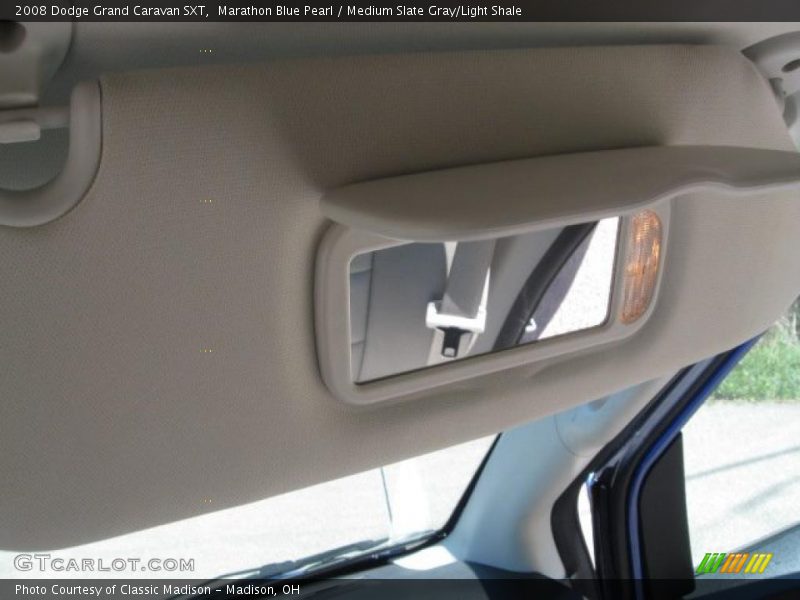 Marathon Blue Pearl / Medium Slate Gray/Light Shale 2008 Dodge Grand Caravan SXT
