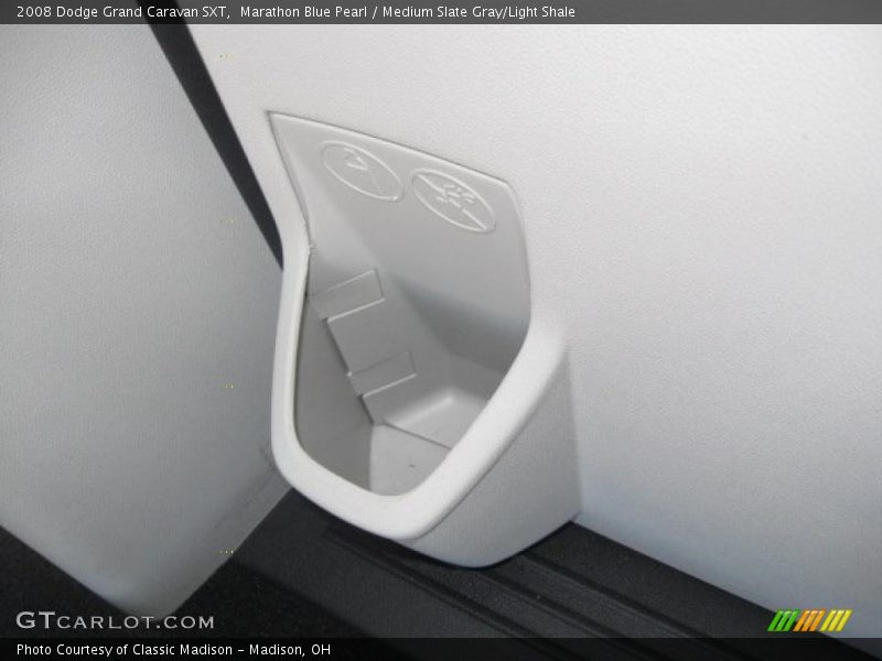 Marathon Blue Pearl / Medium Slate Gray/Light Shale 2008 Dodge Grand Caravan SXT