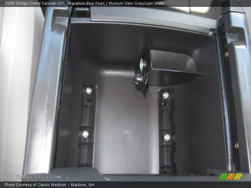 Marathon Blue Pearl / Medium Slate Gray/Light Shale 2008 Dodge Grand Caravan SXT