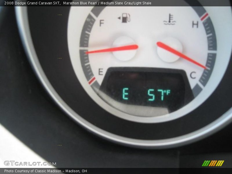 Marathon Blue Pearl / Medium Slate Gray/Light Shale 2008 Dodge Grand Caravan SXT