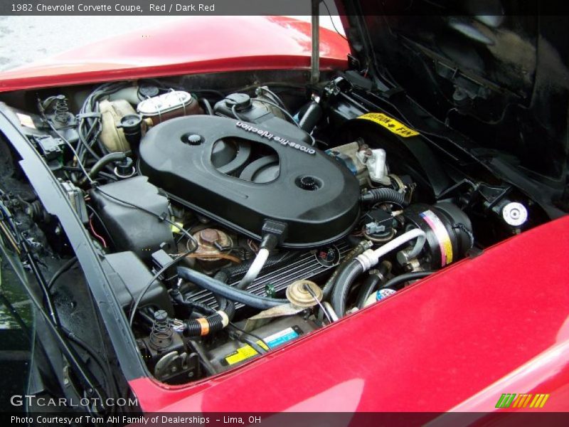 Red / Dark Red 1982 Chevrolet Corvette Coupe