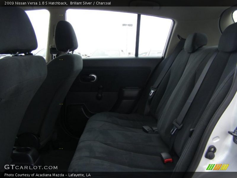 Brillant Silver / Charcoal 2009 Nissan Versa 1.8 S Hatchback