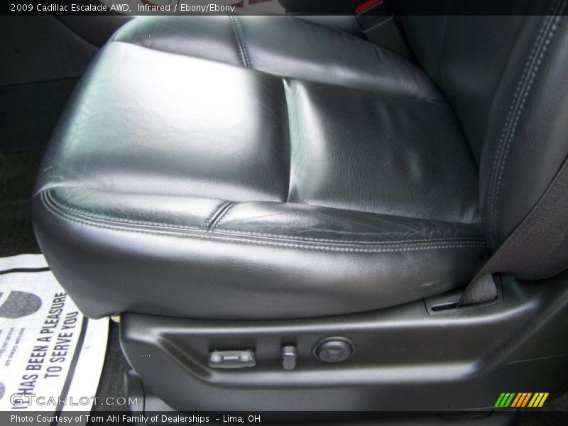 Infrared / Ebony/Ebony 2009 Cadillac Escalade AWD