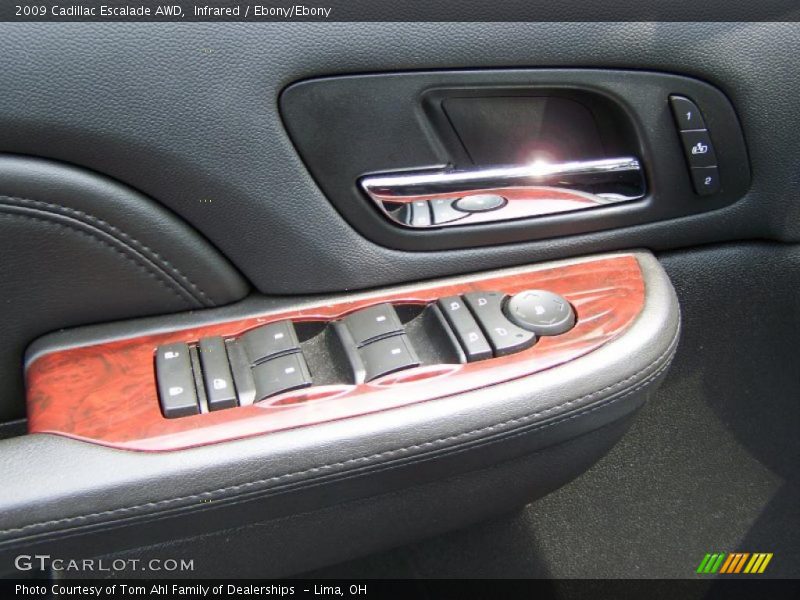 Infrared / Ebony/Ebony 2009 Cadillac Escalade AWD