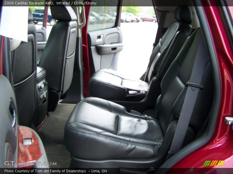 Infrared / Ebony/Ebony 2009 Cadillac Escalade AWD