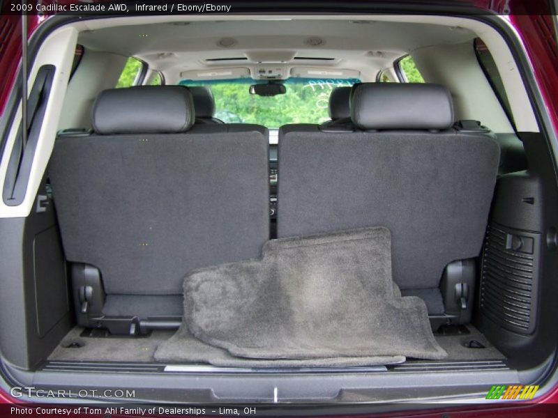 Infrared / Ebony/Ebony 2009 Cadillac Escalade AWD