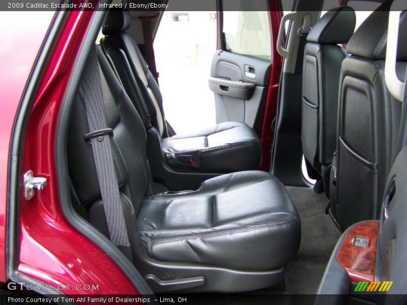 Infrared / Ebony/Ebony 2009 Cadillac Escalade AWD