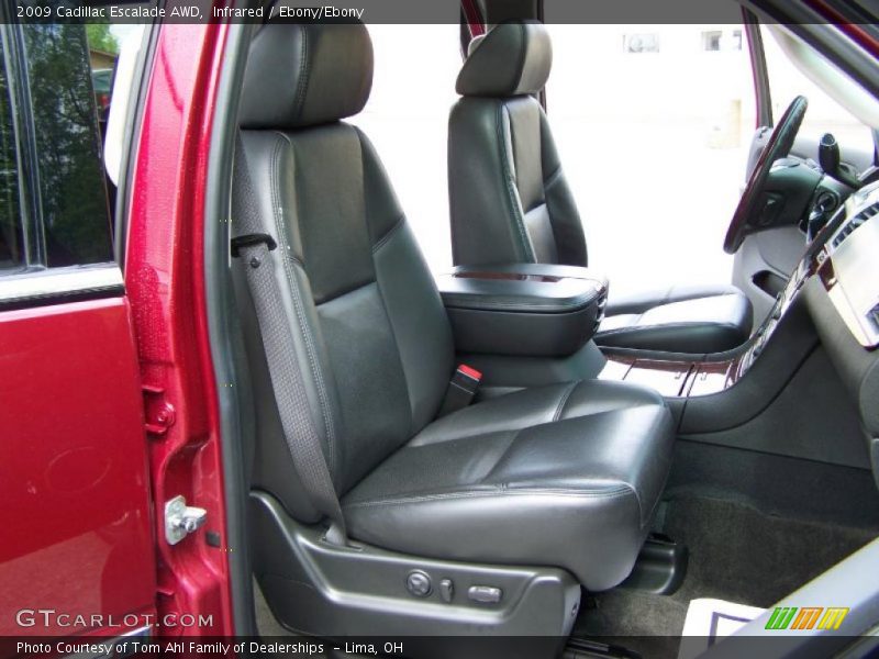 Infrared / Ebony/Ebony 2009 Cadillac Escalade AWD