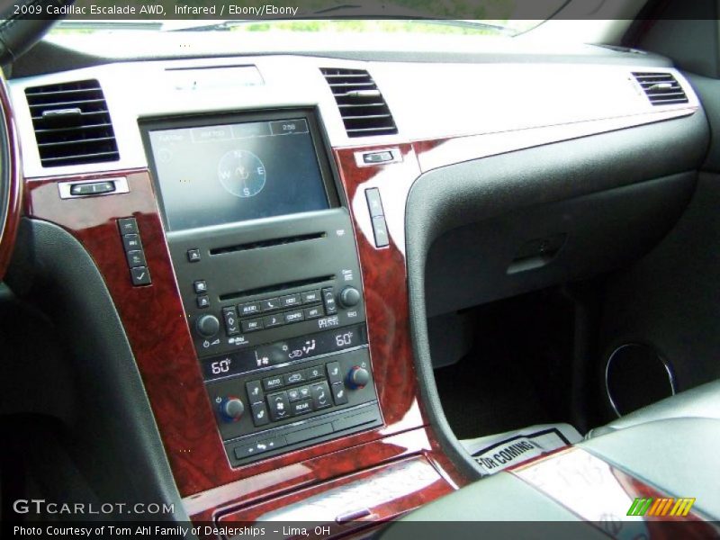 Infrared / Ebony/Ebony 2009 Cadillac Escalade AWD