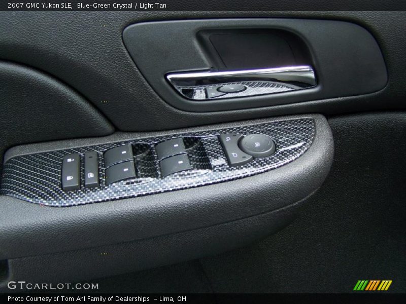 Blue-Green Crystal / Light Tan 2007 GMC Yukon SLE