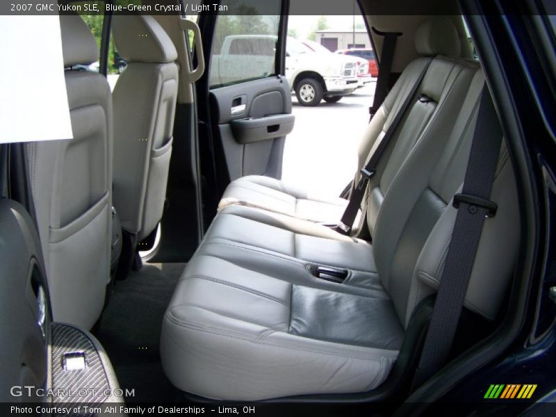 Blue-Green Crystal / Light Tan 2007 GMC Yukon SLE