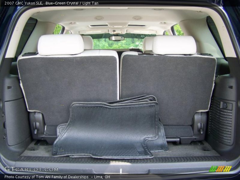 Blue-Green Crystal / Light Tan 2007 GMC Yukon SLE