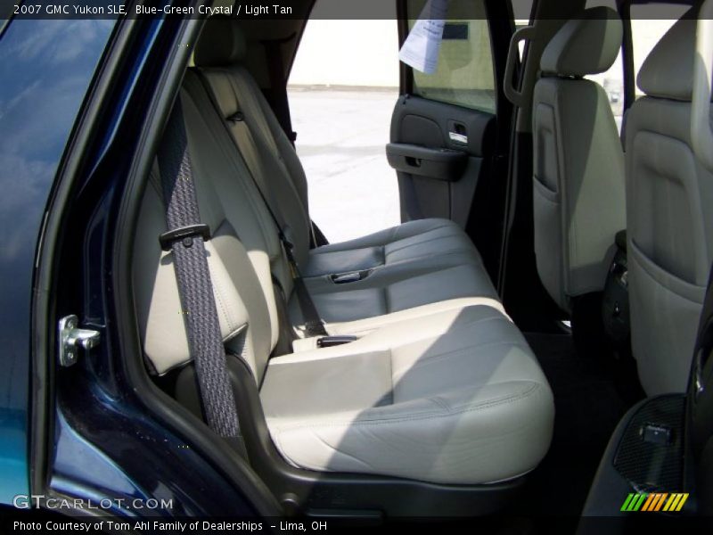 Blue-Green Crystal / Light Tan 2007 GMC Yukon SLE