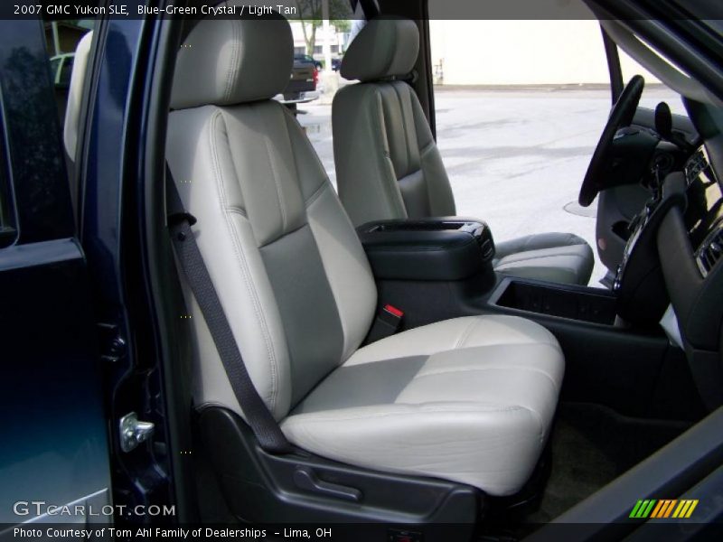 Blue-Green Crystal / Light Tan 2007 GMC Yukon SLE