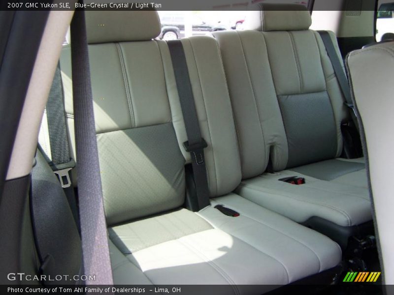 Blue-Green Crystal / Light Tan 2007 GMC Yukon SLE