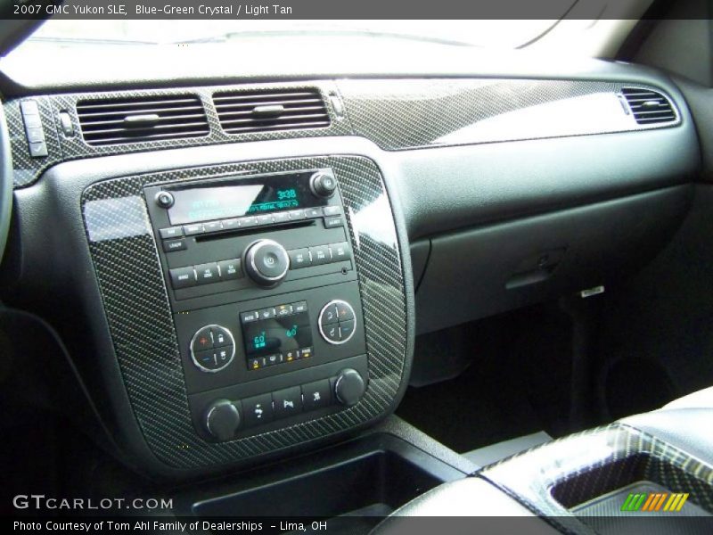 Blue-Green Crystal / Light Tan 2007 GMC Yukon SLE