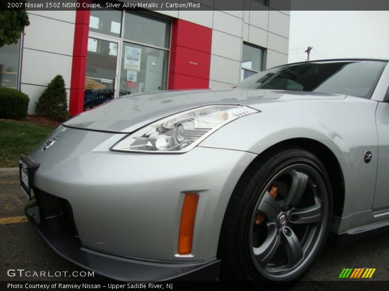 Silver Alloy Metallic / Carbon/Red 2007 Nissan 350Z NISMO Coupe