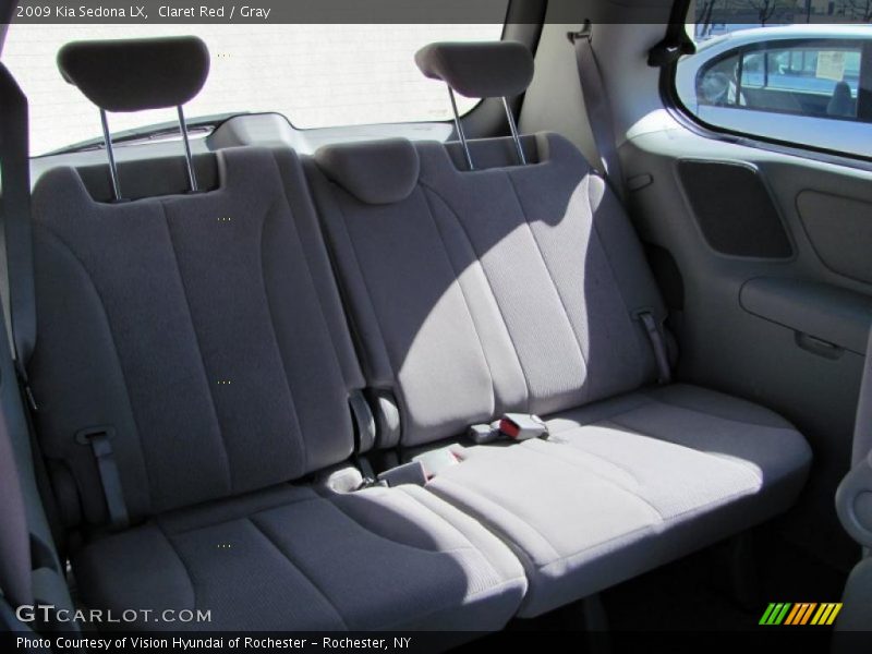 Claret Red / Gray 2009 Kia Sedona LX