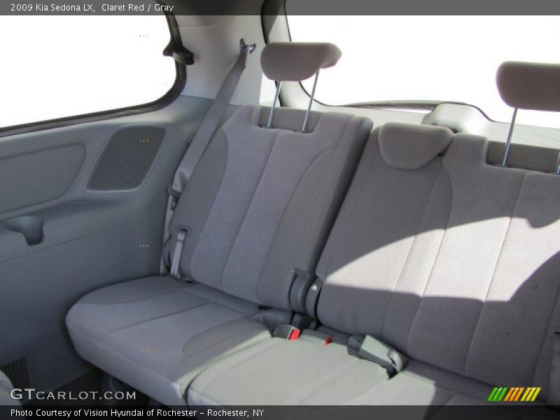 Claret Red / Gray 2009 Kia Sedona LX