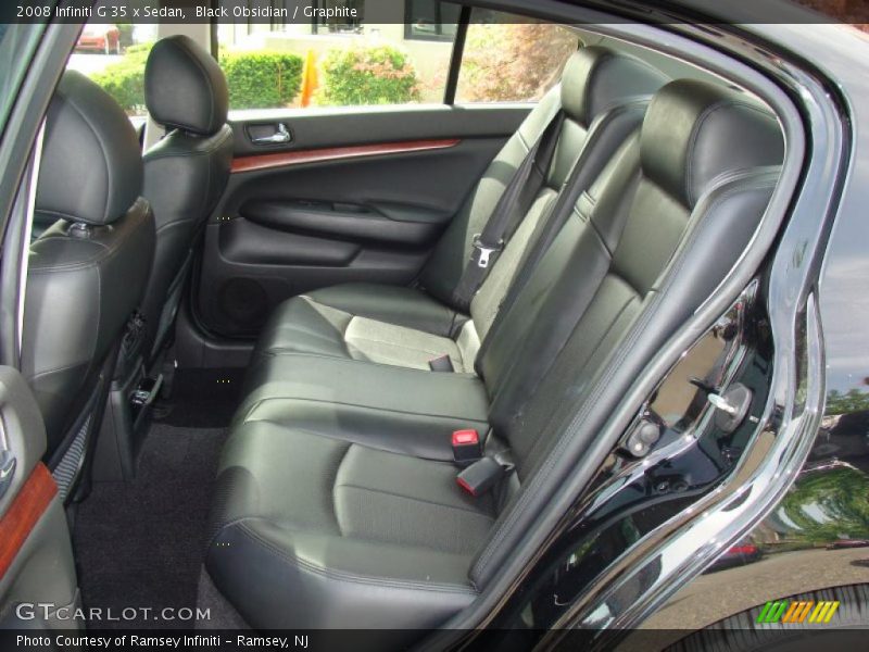 Black Obsidian / Graphite 2008 Infiniti G 35 x Sedan