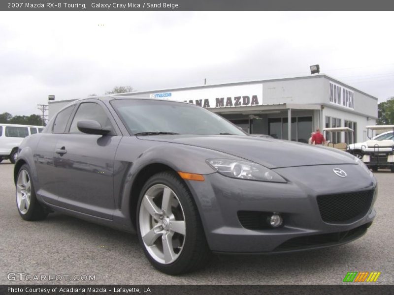 Galaxy Gray Mica / Sand Beige 2007 Mazda RX-8 Touring