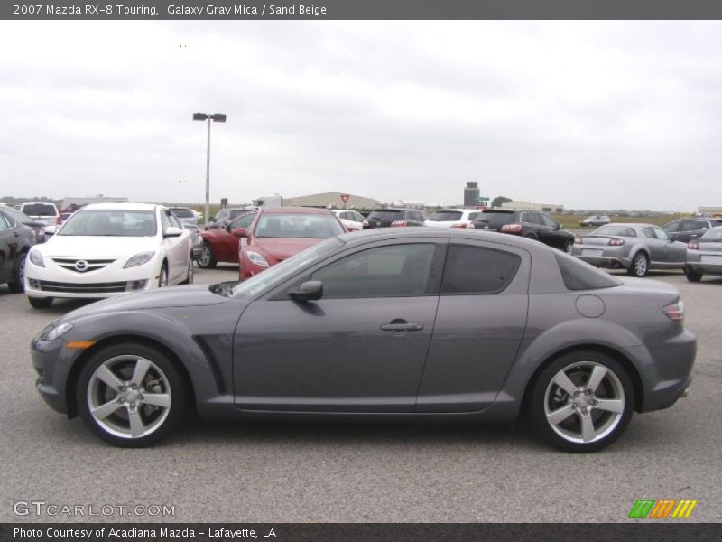 Galaxy Gray Mica / Sand Beige 2007 Mazda RX-8 Touring