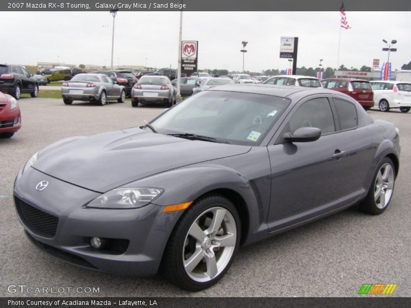Galaxy Gray Mica / Sand Beige 2007 Mazda RX-8 Touring