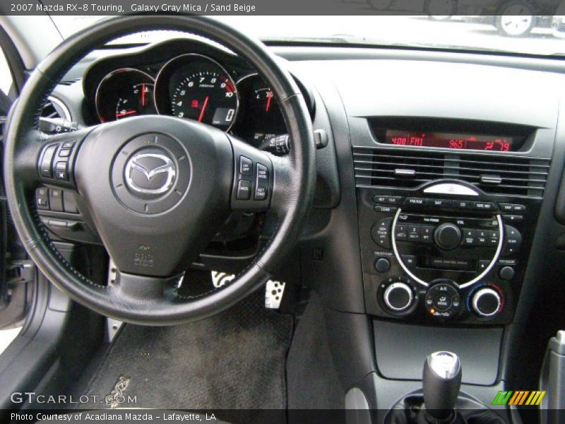 Galaxy Gray Mica / Sand Beige 2007 Mazda RX-8 Touring