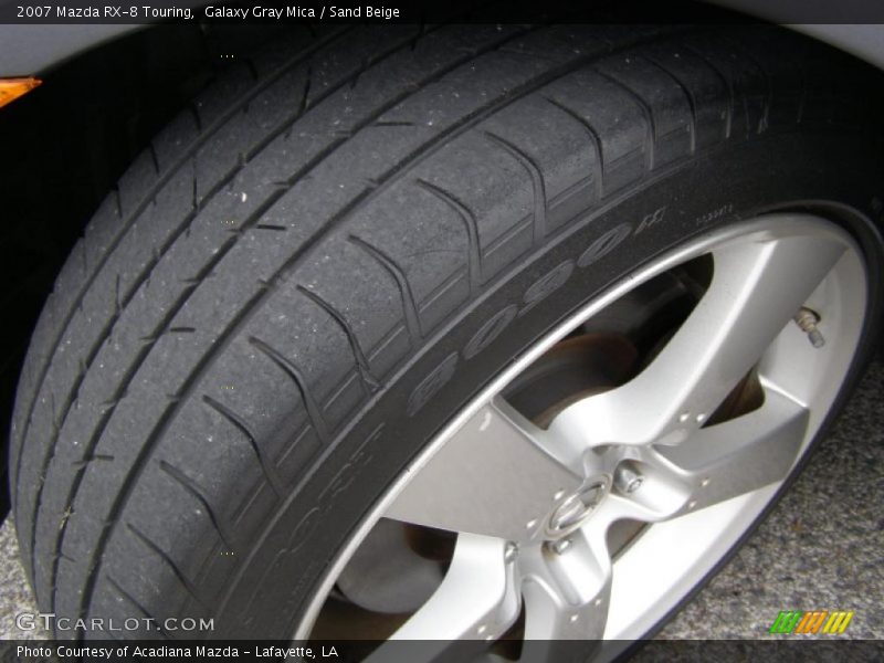 Galaxy Gray Mica / Sand Beige 2007 Mazda RX-8 Touring