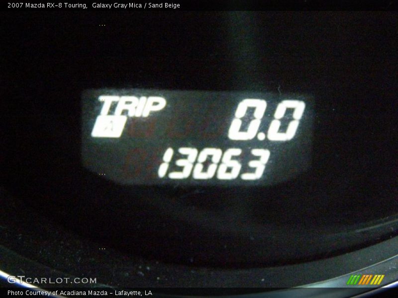 Galaxy Gray Mica / Sand Beige 2007 Mazda RX-8 Touring
