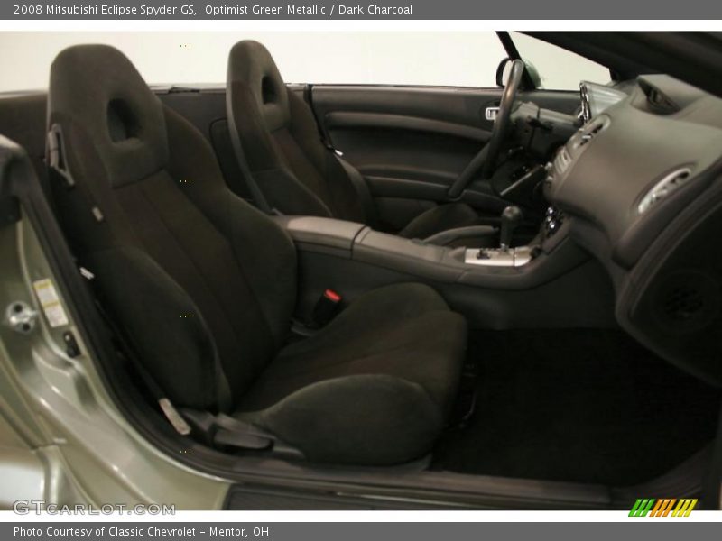 Optimist Green Metallic / Dark Charcoal 2008 Mitsubishi Eclipse Spyder GS