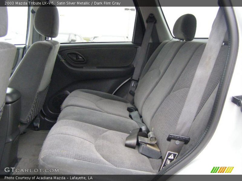 Satin Silver Metallic / Dark Flint Gray 2003 Mazda Tribute LX-V6