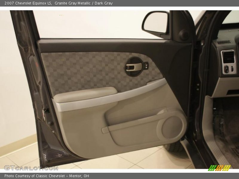 Granite Gray Metallic / Dark Gray 2007 Chevrolet Equinox LS