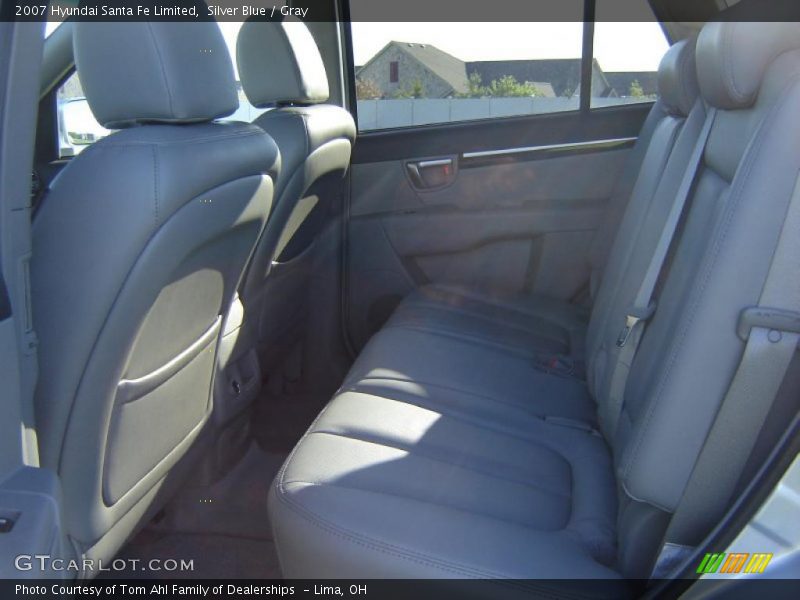 Silver Blue / Gray 2007 Hyundai Santa Fe Limited